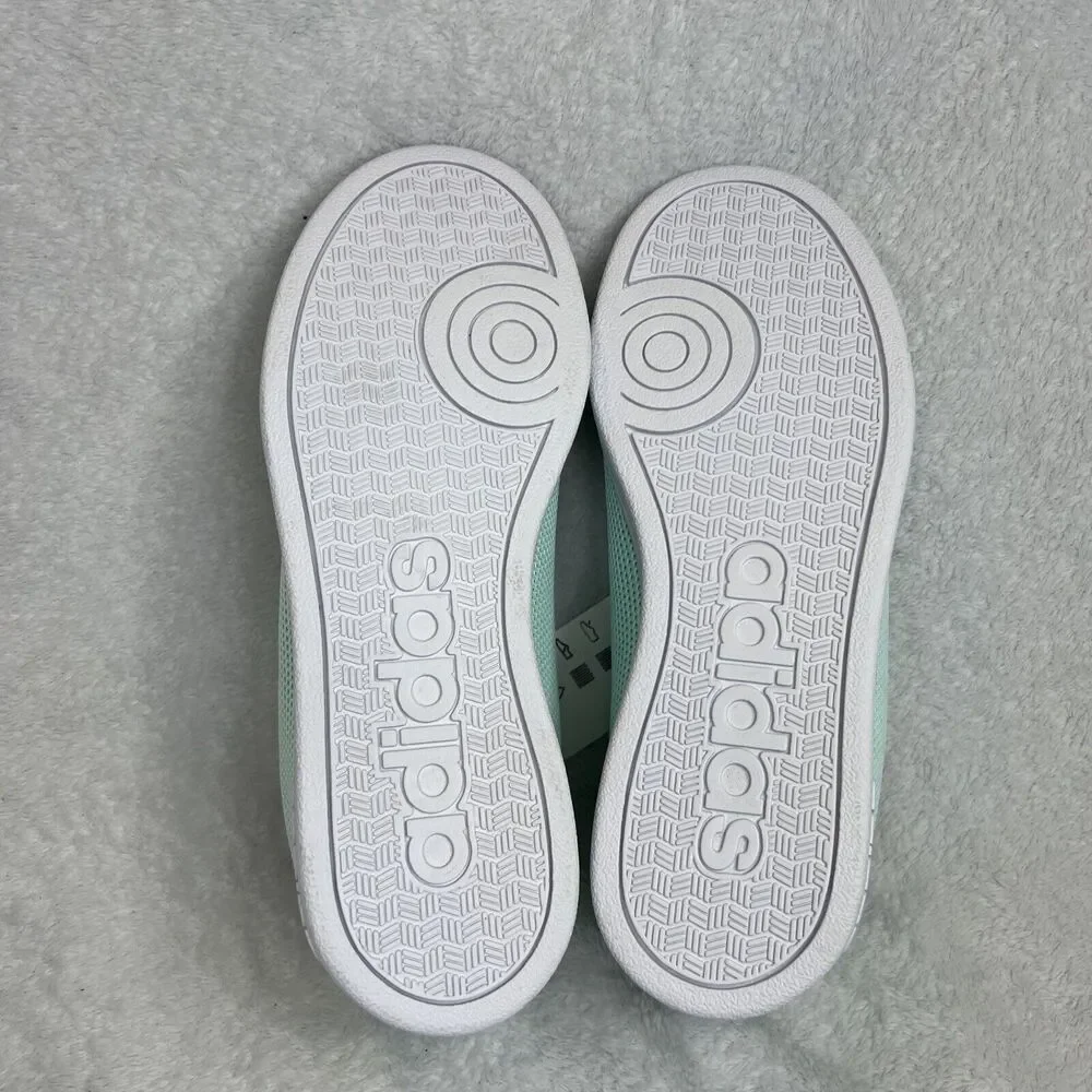 New Adidas VS Advantage Shoe Sneaker Tennis F34443 Ice Mint Mesh Womens Sz 5.5‎